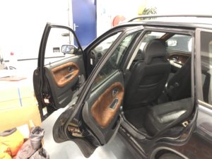 Left hand side doors